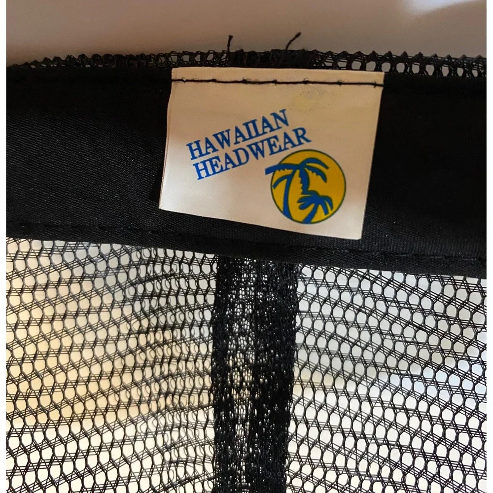 Hawaiian Headwear Kauai Surf Van Trucker Hat‎ Pink Black Snapback Mesh Cap